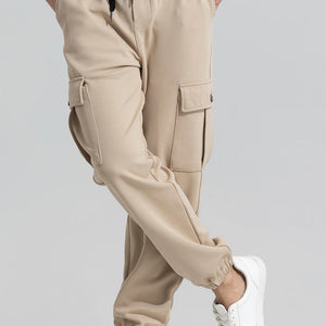 MetroMover Cream Cargo Jogger