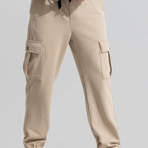 MetroMover Cream Cargo Jogger