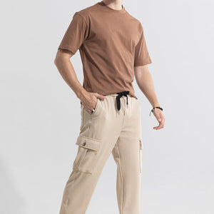 MetroMover Cream Cargo Jogger