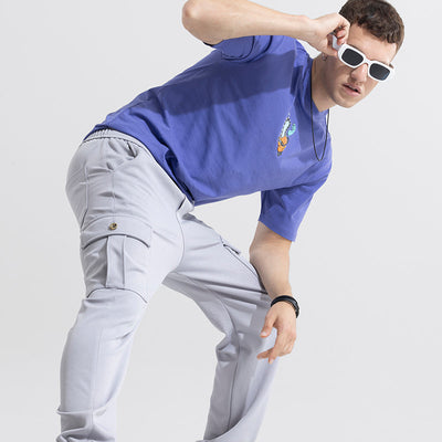 MetroMover Grey Cargo Jogger