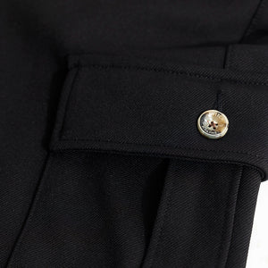 MetroMover Black Cargo Jogger