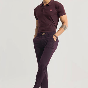 Masonry Burgundy Trouser