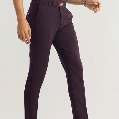 Masonry Burgundy Trouser
