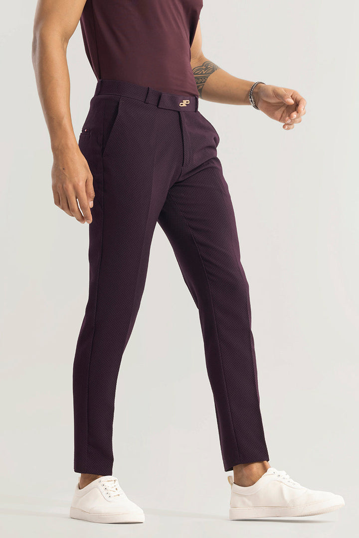 Masonry Burgundy Trouser