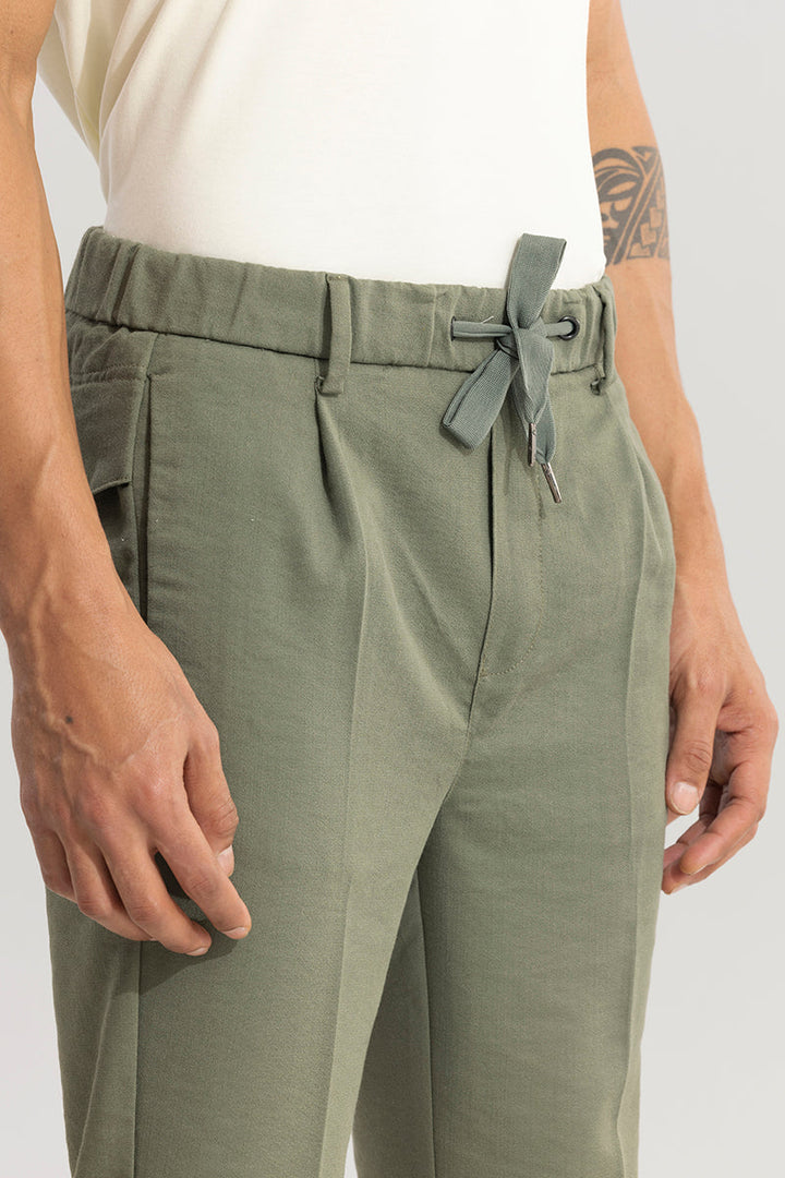 Soft Stride Green Trouser