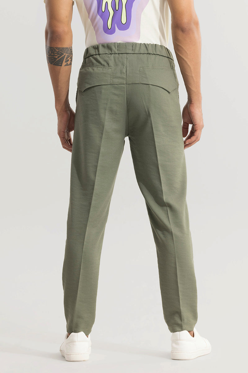 Soft Stride Green Trouser