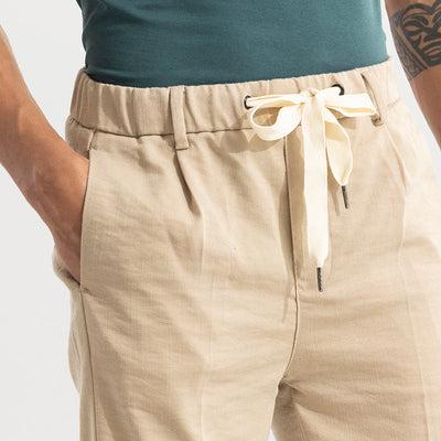 Soft Stride Beige Trouser