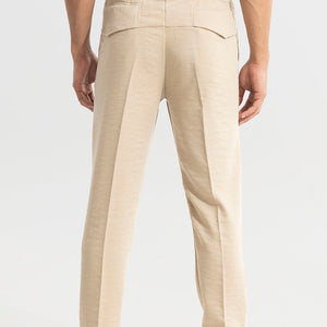 Soft Stride Beige Trouser