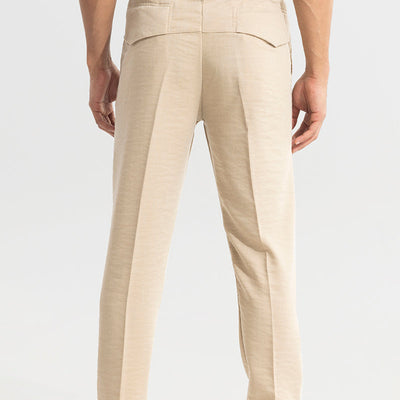 Soft Stride Beige Trouser