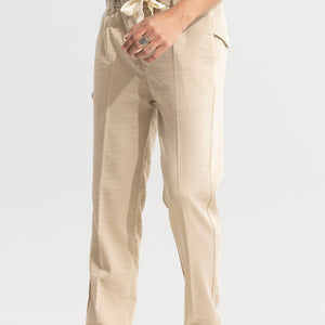Soft Stride Beige Trouser
