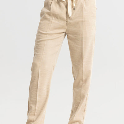 Soft Stride Beige Trouser