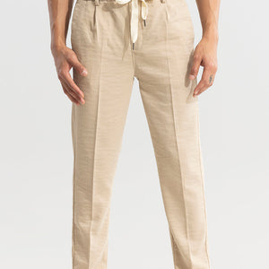 Soft Stride Beige Trouser