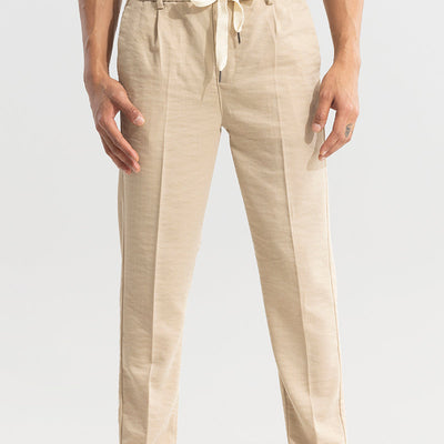 Soft Stride Beige Trouser