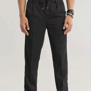 Soft Stride Black Trouser