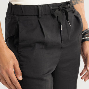 Soft Stride Black Trouser