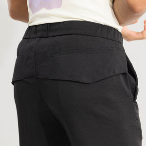Soft Stride Black Trouser