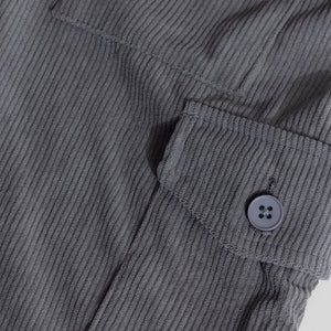 Cullin Grey Corduroy Cargo Pant