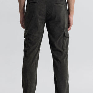 Cullin Olive Corduroy Cargo Pant