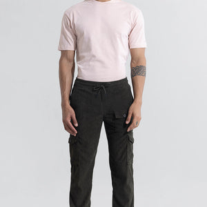 Cullin Olive Corduroy Cargo Pant