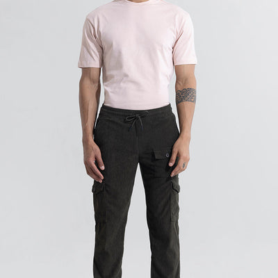 Cullin Olive Corduroy Cargo Pant