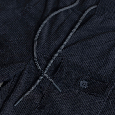 Cullin Black Corduroy Cargo Pant