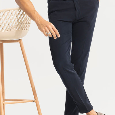 Tuxedo Attire Navy Trouser
