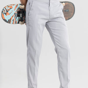 VogueVista Light Grey Chino
