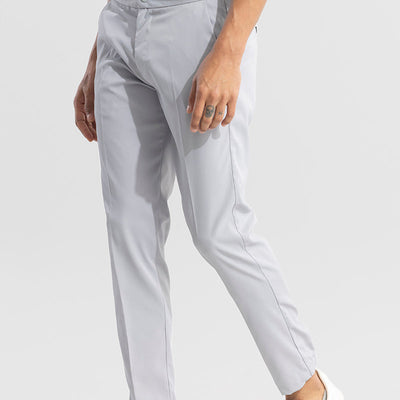 VogueVista Light Grey Chino