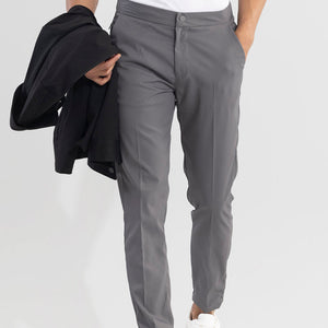 VogueVista Elephant Grey Chino