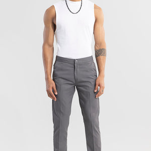 VogueVista Elephant Grey Chino