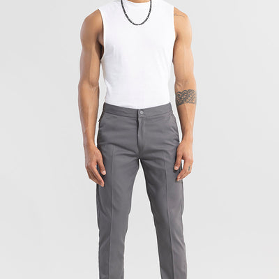 VogueVista Elephant Grey Chino