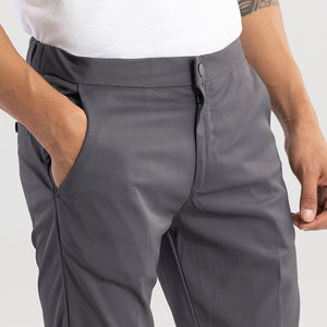 VogueVista Steel Grey Chino