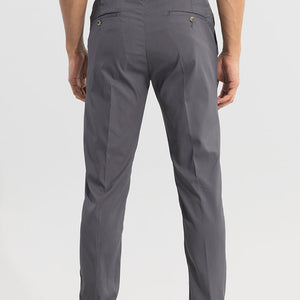 VogueVista Steel Grey Chino
