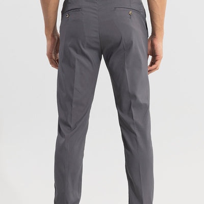 VogueVista Steel Grey Chino