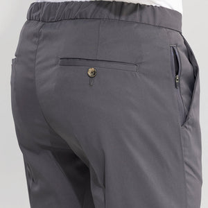 VogueVista Steel Grey Chino