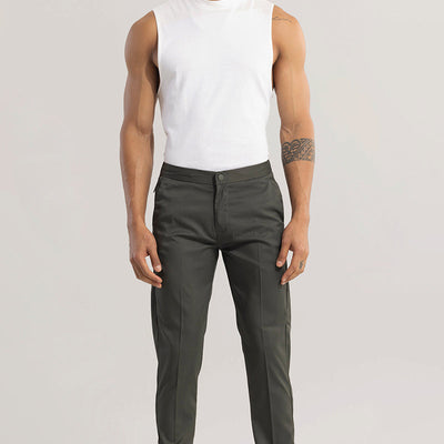 VogueVista Anchor Olive Chino