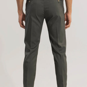 VogueVista Anchor Olive Chino