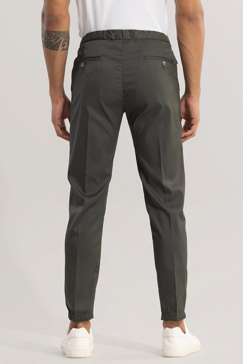 VogueVista Anchor Olive Chino