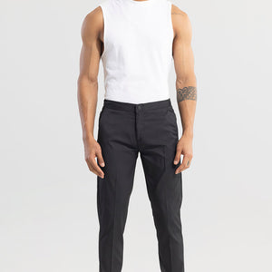 VogueVista Black Chino