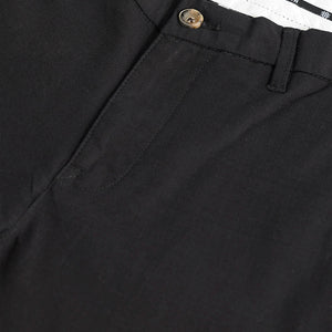 Stygian Black Linen Pant