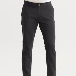 Stygian Black Linen Pant