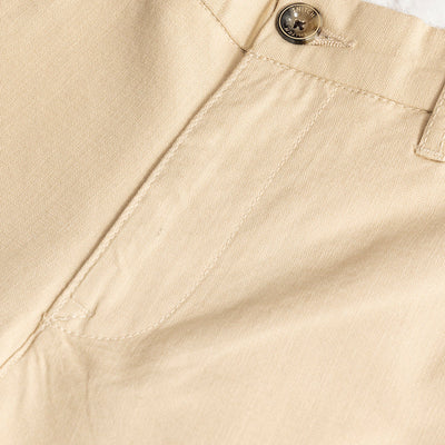 Stygian Beige Linen Pant