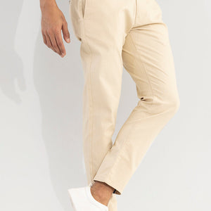 Stygian Beige Linen Pant