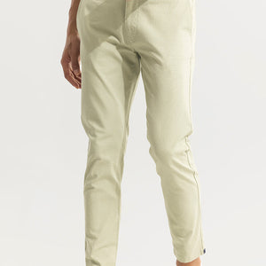 Stygian Green Linen Pant