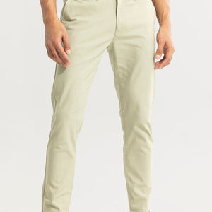 Stygian Green Linen Pant