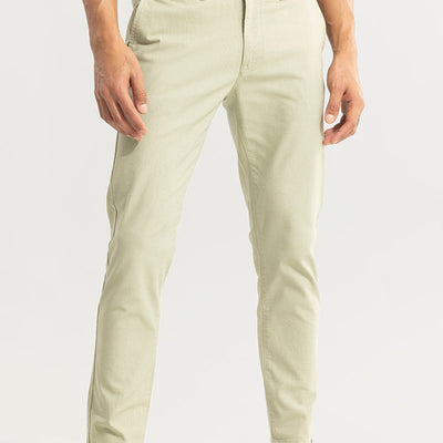 Stygian Green Linen Pant