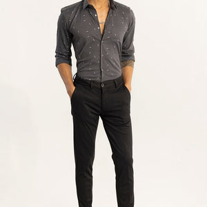 Wallop Charcoal Grey Shirt