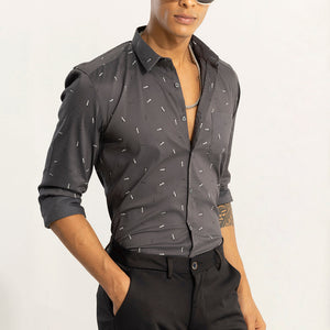 Wallop Charcoal Grey Shirt