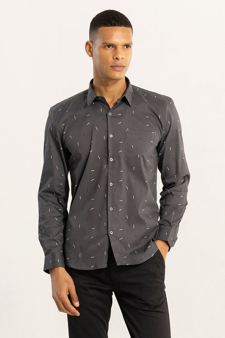 Wallop Charcoal Grey Shirt