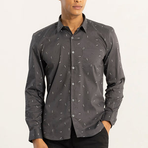 Wallop Charcoal Grey Shirt